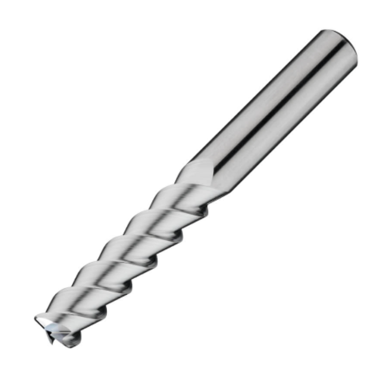 ITC Carbide End Mill Corner Radius 3051 - 3 Flute 55° Helix With Trace Of Land & Radius - Non-Ferrous - 3mm x R0.25