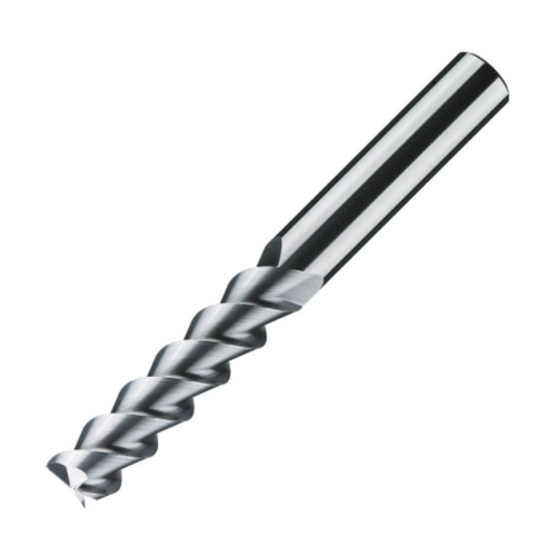 ITC Carbide End Mill Square Edge 3051 - 3 Flute 55° Helix Trace Of Land with Wiper Flats - Non-Ferrous - 20mm
