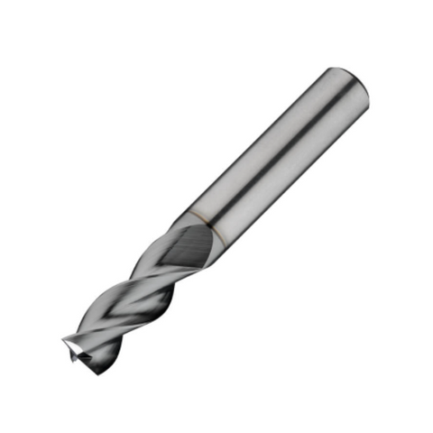 ITC Carbide End Mill Square Edge 3081-G - 3 Flute 38° Helix Trace Of Land + DLC - Non-Ferrous - 1mm