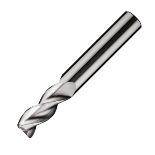 ITC Carbide End Mill Corner Radius 3081 - 3 Flute 38° Helix With Trace Of Land & Radius - Non-Ferrous - 10mm x R2