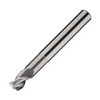 ITC Carbide End Mill Corner Radius 3091 - 3 Flute 38° Helix Radius With Facet Relief - Non-Ferrous - 3mm x R0.25 thumbnail 1