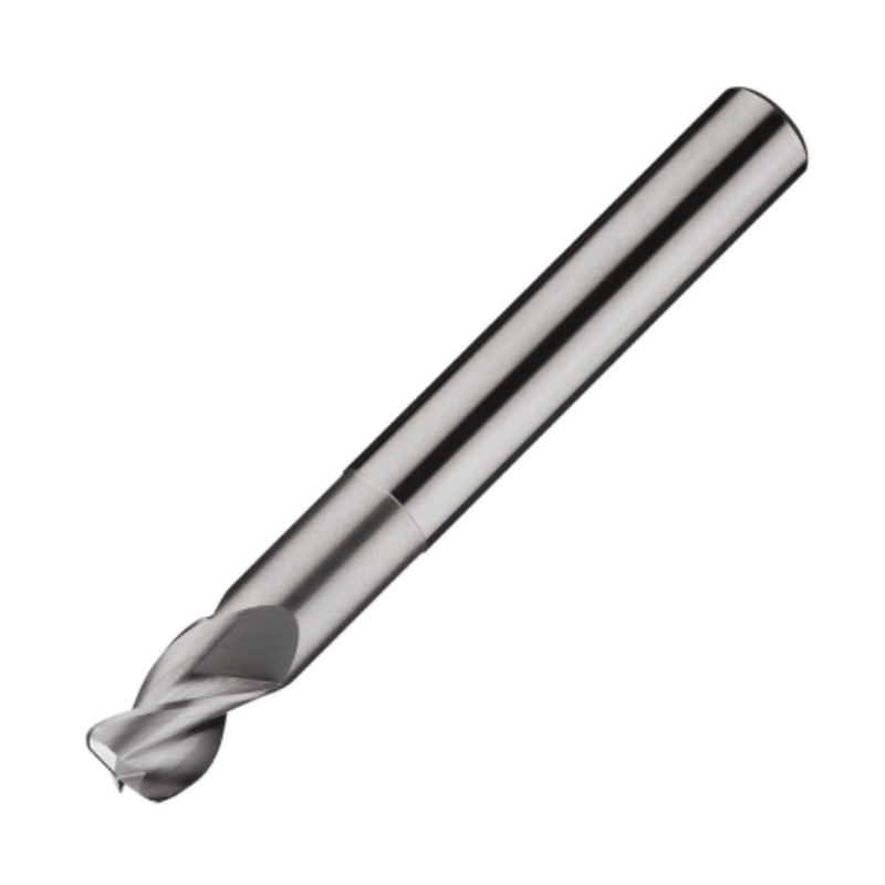 ITC Carbide End Mill Corner Radius 3091 - 3 Flute 38° Helix Radius With Facet Relief - Non-Ferrous - 3mm x R0.25