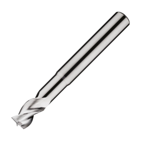 ITC Carbide End Mill Square Edge 3091 - 3 Flute 38° Helix With Trace of Land - Non-Ferrous - 2mm