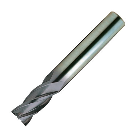 Europa Tools Carbide End Mill 4 Flute TiAlN Coated - Square Edge - Standard Length - K30 - 14mm