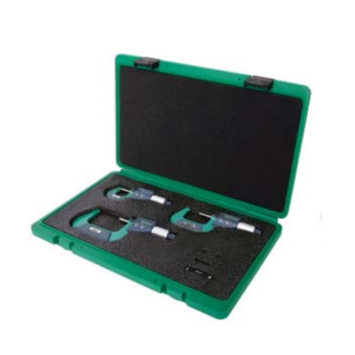IP65 0-75mm Digital Outside Micrometer Set - 3108 Series