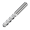 ITC Carbide End Mill Ball Nose 3202 - 3 Flute 45° Helix  With Facet Relief - Non-Ferrous - 3mm thumbnail 1