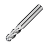 ITC Carbide End Mill Ball Nose 3203 - 3 Flute 45° Helix  With Facet Relief - Non-Ferrous - 3mm thumbnail 1