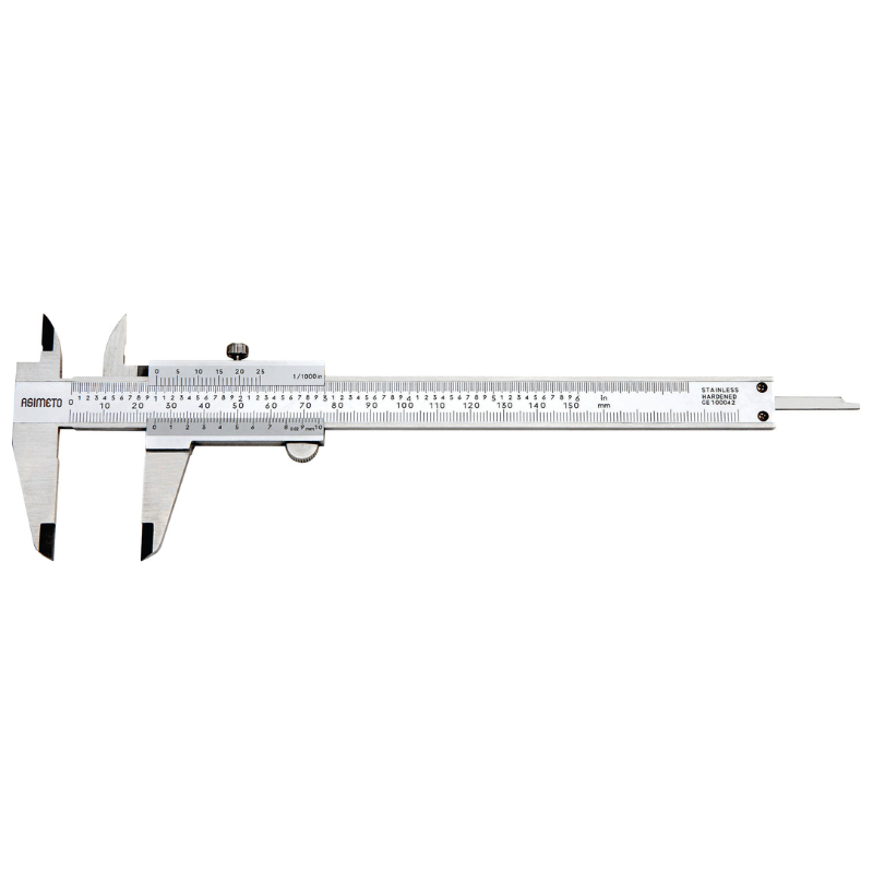 Asimeto Manual Vernier Caliper - 341 Series - 0-150mm