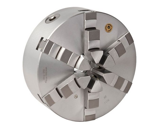 Bison Cast Iron Scroll Chuck -  6 Jaw - 1 Piece Jaw (Rear Mount) - 315mm