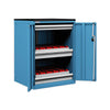 Polstore CNC Storage Cabinet - 3 Drawers - Without Toolholders - Light Blue - 717mm (W) x 748mm (D) x 1020mm (H) thumbnail 1