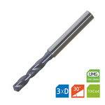 VORTEX Carbide Drill Solid 3xD TiXCo4 Coated  - 12.8mm