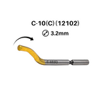 Cp Gratex C10 TiN Coated Deburring Blades - HSS - 3.2mm
