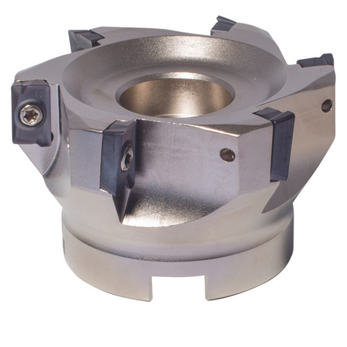 Vortex Face mill - 7 Flute Indexable Milling System - APKT 1604 - 125mm Diameter