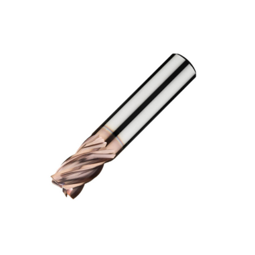 ITC Carbide End Mill Square Edge 5031 - 5 Flute Variable Helix Roll Relief Harmonic Fluting + Coating - Steels & Exotics - 6mm