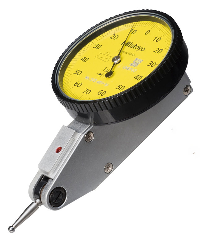 Mitutoyo Dial Test Indicator, Horizontal Type 0,2mm, 0,002mm, 4/8mm Stem, with Bracket (Full Set)