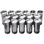 Vortex 5C Metric Lathe collet Set - Round Bore - 3-28mm (19Pcs)