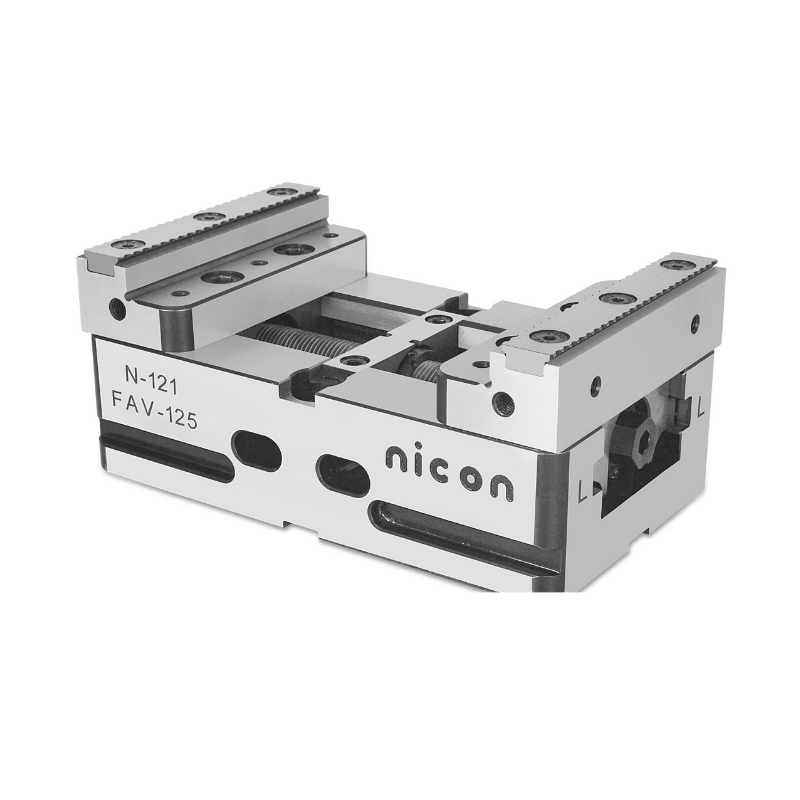 Nicon Precision 5th Axis Vice - 125mm Jaw Width - 160mm Max Jaw Opening (FAV125+)
