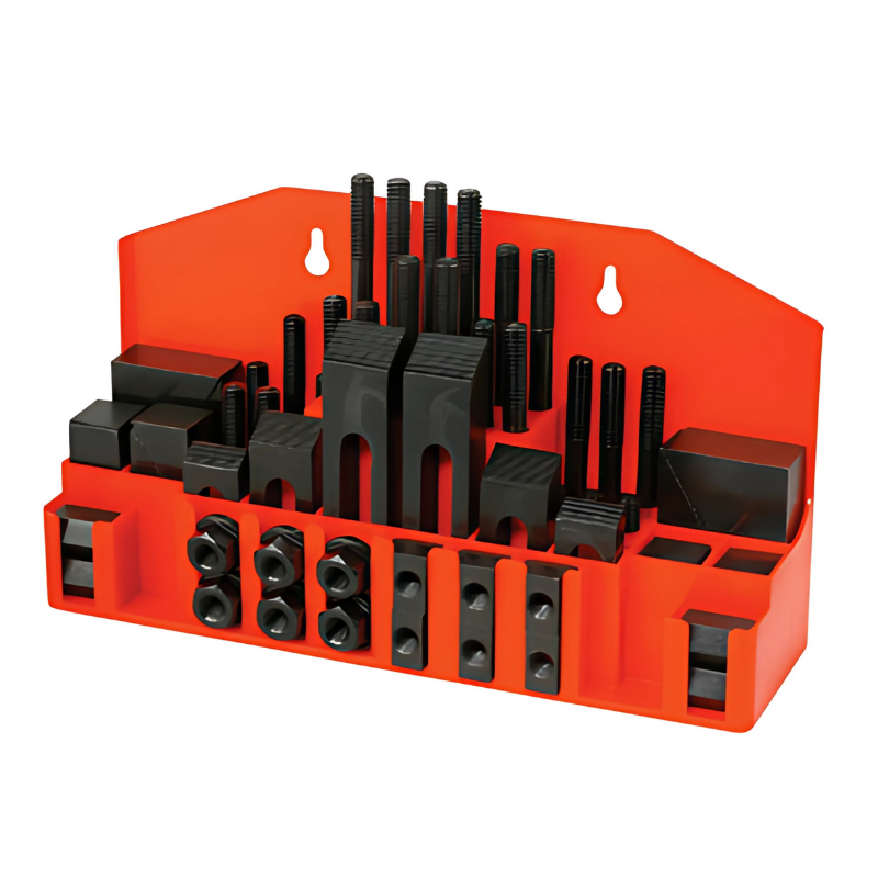 Vortex 58pc Steel Clamp Kit - 10mm Table Slot  - M8x1.25