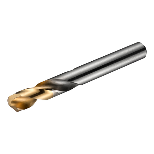Dormer Pramet A022 3/8 Inch HSS TIN STRAIGHT SHANK STUB DRILL DIN/ANSI
