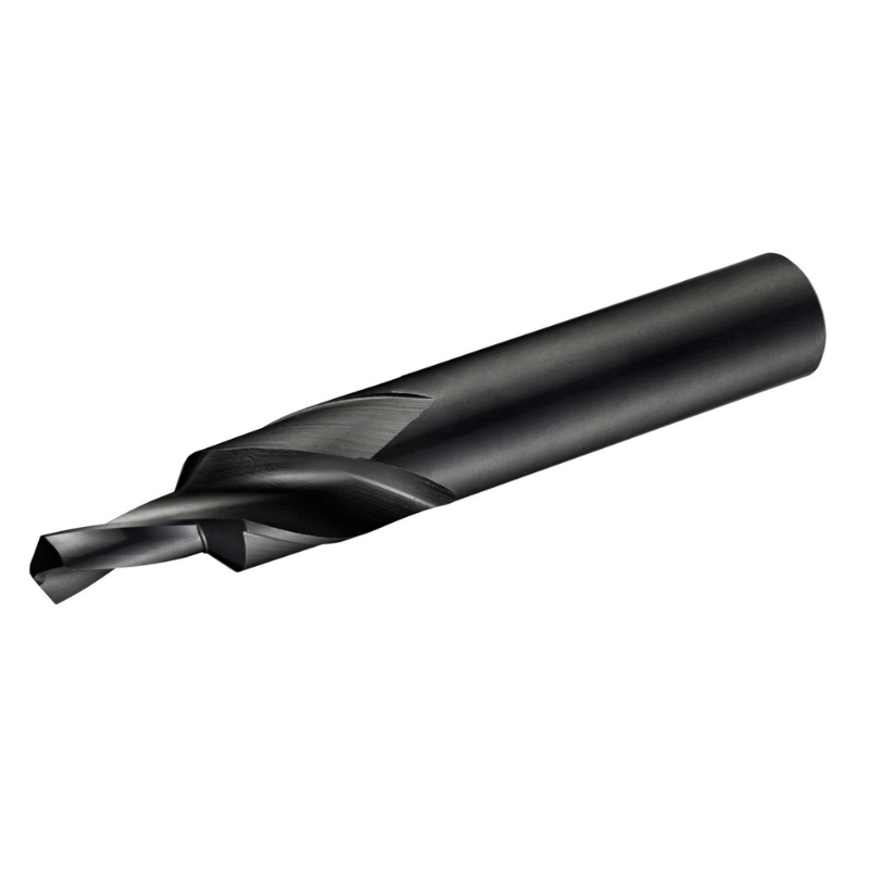Dormer Pramet A412 M3 HSS ST STRAIGHT SHANK STEP 90 DEG SHORT SERIES (X2.5D) DRILL