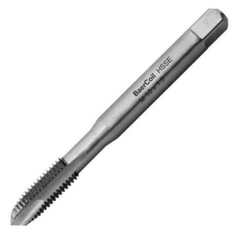Baer Heli Coil Tap - Wire Thread Insert - Spiral Point Tap (STI) - Metric - M3 x 0.5