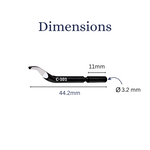 Cp Gratex C101 Deburring Blades - HSS - 3.2mm