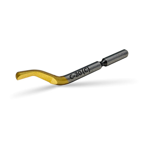 Cp Gratex C20 TiN Coated Deburring Blades - HSS - 3.2mm