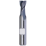 Dormer Pramet C126 5.0mm HSS-E-Powder Metal TICN Flatted Shank 2 Flute Short Series Slot Drill DIN 327 D