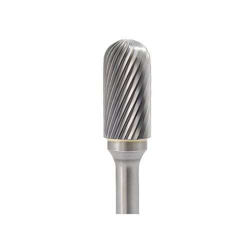 Vortex Carbide Burr Type C - Ball Nose Cylinder - Single Cut - 16mm Diameter