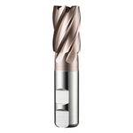 Dormer Pramet C246 12.0mm HSS-E-Powder Metal TICN Flatted Shank Multi-Flute Standard Length End Mill DIN 844 K