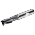 Dormer Pramet C352 3.0mm HSS-E-Powder Metal Alcrona Primax Flatted Shank 3 Flute Standard Length Slot Drill DIN 844 K thumbnail 1