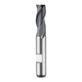 Dormer Pramet C352 3.0mm HSS-E-Powder Metal Alcrona Primax Flatted Shank 3 Flute Standard Length Slot Drill DIN 844 K thumbnail 4