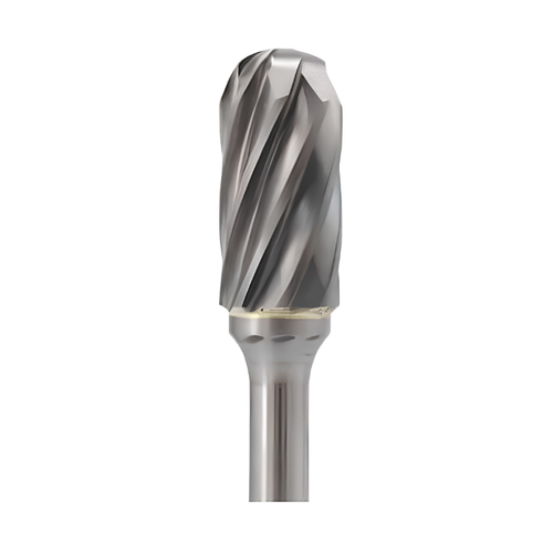 Vortex Carbide Burr Type C - Ball Nose Cylinder - Aluminium Cut - 6mm Diameter
