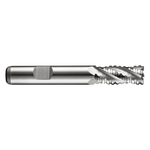Dormer Pramet C40 18.0mm HSS-E Flatted Shank Multi-Flute Roughing (NF) Standard Length End Mill DIN 844 K