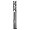 Dormer Pramet C40 6.0mm HSS-E Flatted Shank Multi-Flute Roughing (NF) Standard Length End Mill DIN 844 K thumbnail 4