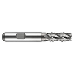 Dormer Pramet C407 10.0mm HSS-E-Powder Metal Primax Flatted Shank Multi-Flute Roughing (NRA) Standard Length End Mill DIN 844 K