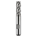 Dormer Pramet C407 6.0mm HSS-E-Powder Metal Primax Flatted Shank Multi-Flute Roughing (NRA) Standard Length End Mill DIN 844 K thumbnail 4