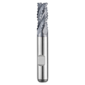 Dormer Pramet C413 6.0mm HSS-E TICN Flatted Shank Multi-Flute Roughing (NF) Standard Length End Mill DIN 844 K thumbnail 4