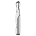Dormer Pramet C505 3.0mm HSS-E Flatted Shank 2 Flute Ball Nosed Standard Length Slot Drill DIN 844 K thumbnail 4