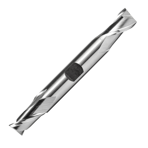 Dormer Pramet C60 13/32 Inch HSS Double Ended Flatted Shank 2 Flute Slot Drill Regular Length