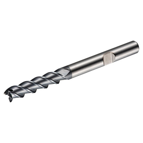 Dormer Pramet C9225.0mm HSS-E-Powder Metal Alcrona Primax Flatted Shank Multi-Flute Long Series End Mill DIN 844 L