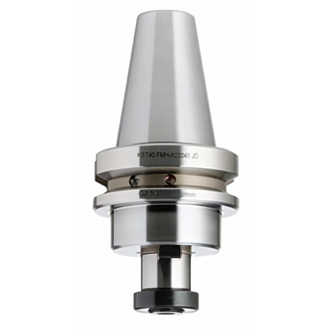 Omega Products Dual Contact DCBT40 Through Coolant Face Mill Arbor - G2.5 - 25,000RPM - 27mm Spigot Size - 45mm Gauge Length