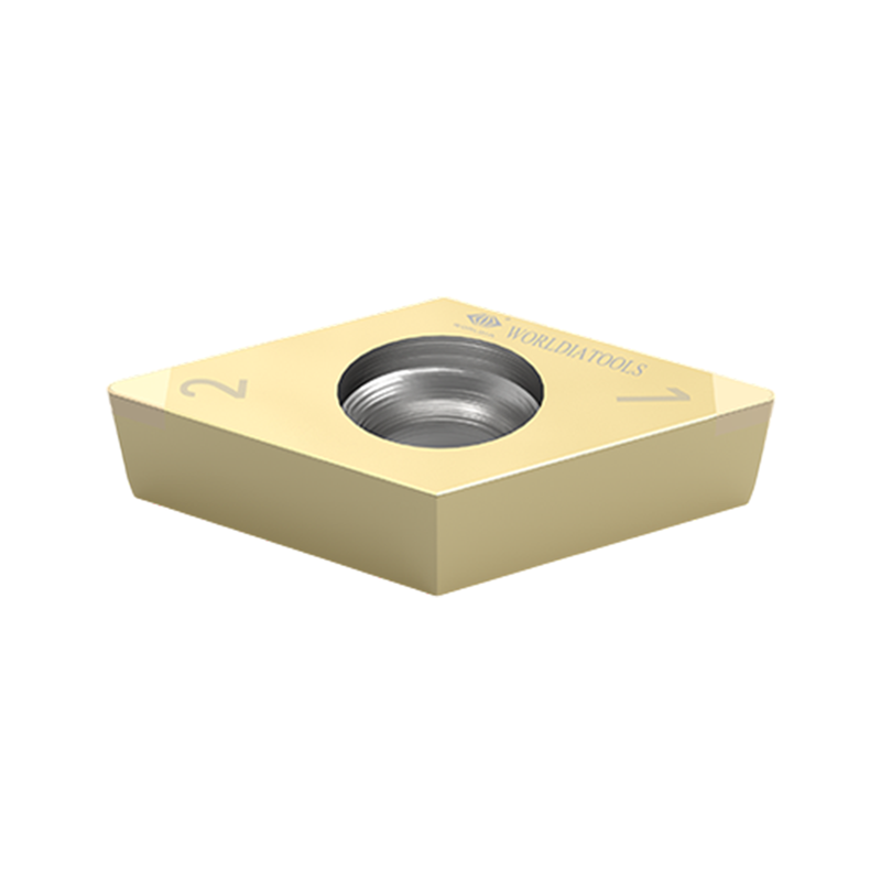 Worldia CBN Turning Insert for Hardened Steel - DCGW070202-2N MHN20C