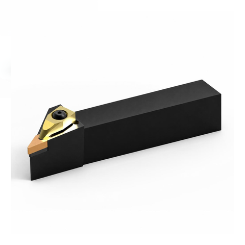 Vortex Turning Tool Holder Double Clamp with Through Coolant 93 DEG - For VNMG1604 Inserts - DVJNR2020X16P
