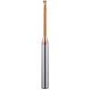Widin Carbide Corner Radius End Mill - 2 Flute Long Neck Back Draft Type - 0.2mm x1.5mm x R0.05 thumbnail 4