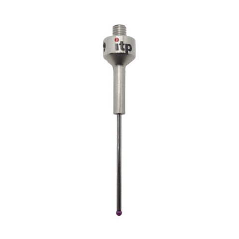 ITP Straight Styli - Type C - Ruby Ball - M5 Thread x 58mm Overall Length - FHM502011058
