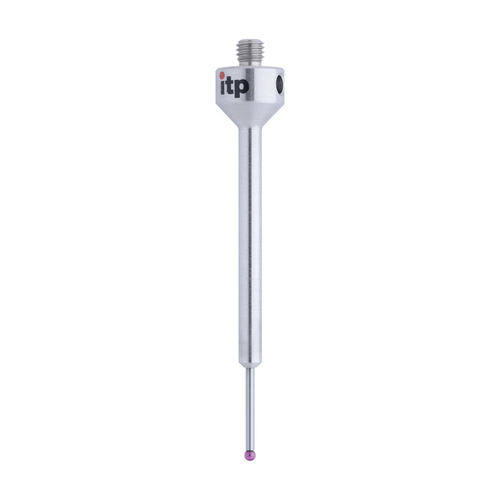 ITP Straight Styli - Type C - Ruby Ball - M5 Thread x 67mm Overall Length - FHM502012066
