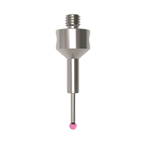 ITP Straight Styli - Type C - Ruby Ball - M5 Thread x 32mm Overall Length - FHM502511032