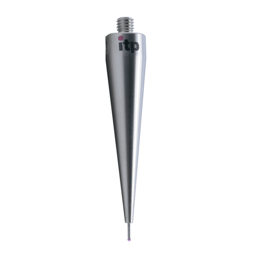 ITP Straight Styli - Type E - Ruby Ball - M5 Thread x 55mm Overall Length - FTM501511055