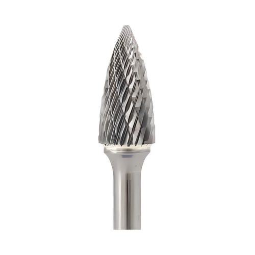 Vortex Carbide Burr Type G - Pointed Tree - Double Cut - 12mm Diameter
